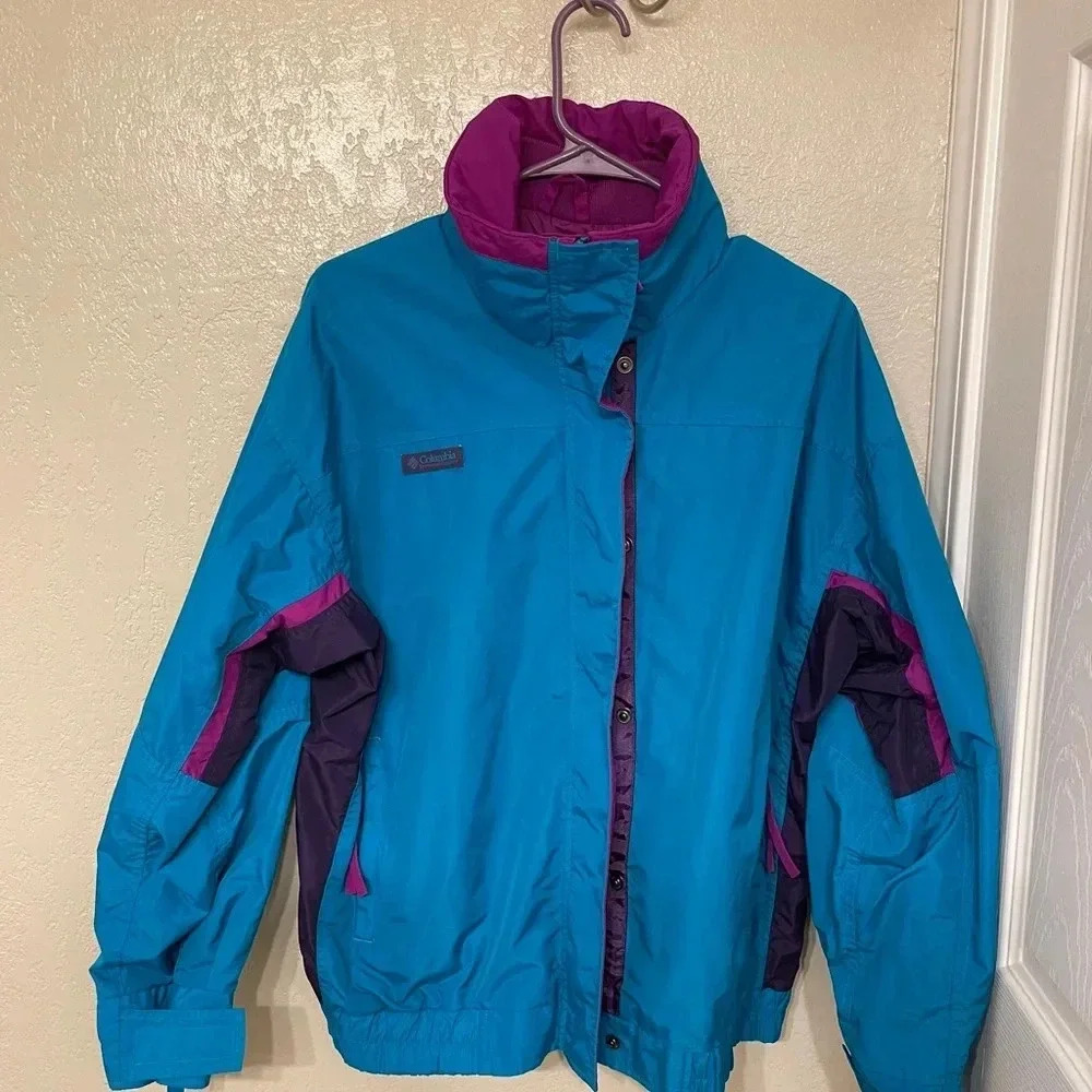 Columbia Bugaboo Vintage Radial Sleeve Size L Ski/Snow/Winter gorpcore jacket - Picture 2 of 14